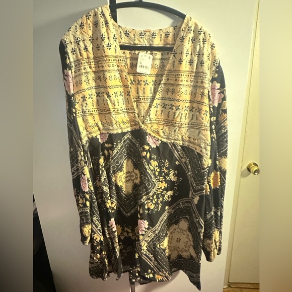 Free people mixed print dress - Picture 1 of 4